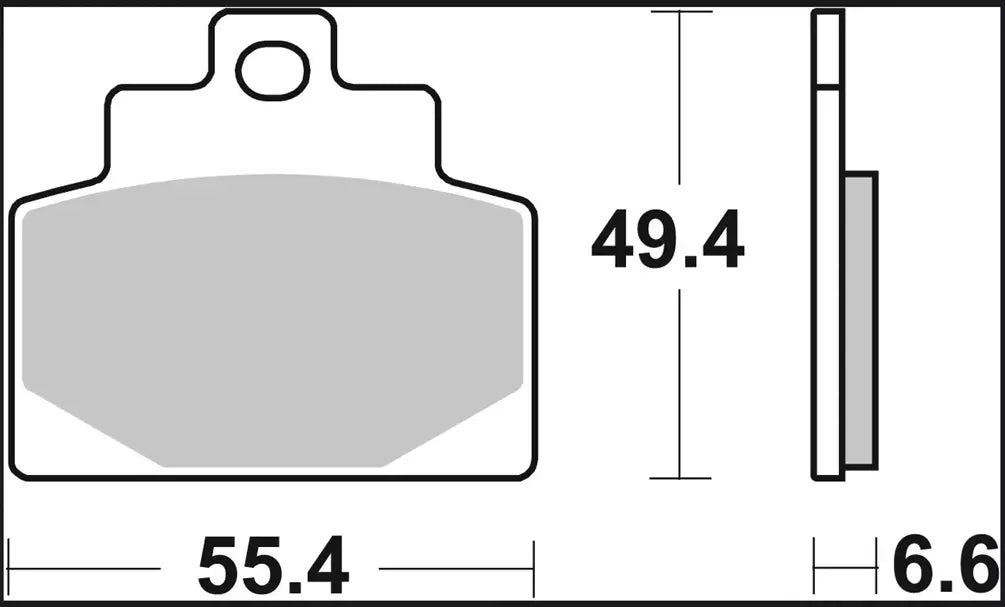 Brembo Sinter XS Sintered Brake Pads for Maxiscooters Front &