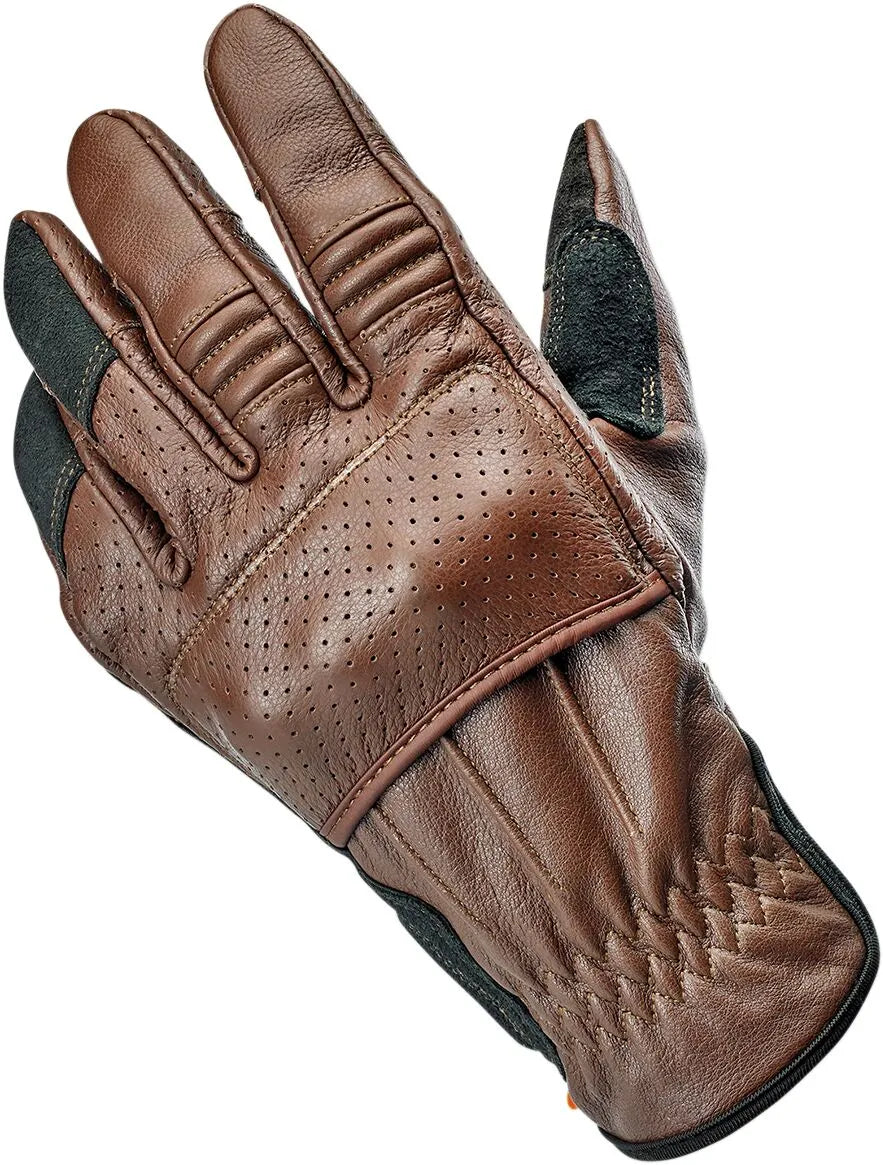 Biltwell Borrego Gloves - Black/Chocolate
