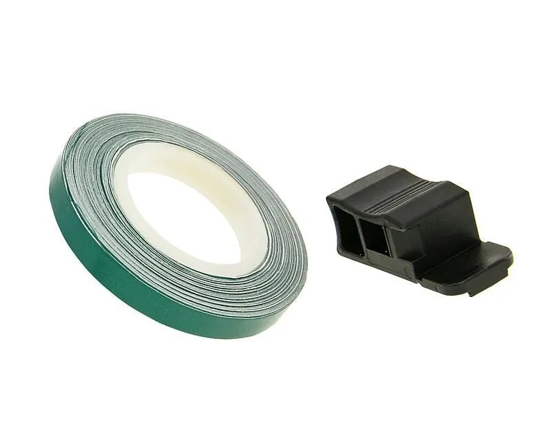 101 Octane Green 7mm Rim Tape For Motorcycle Wheels