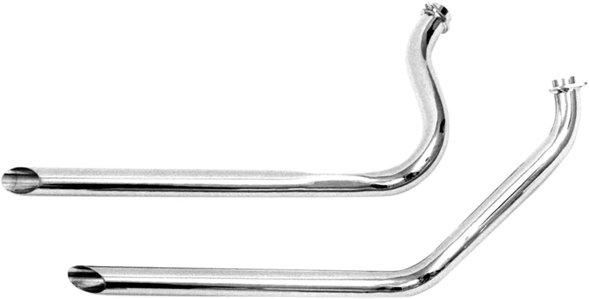 Paughco 1-3/4" Slash-cut Drag Avgasrör För Shovelhead FL