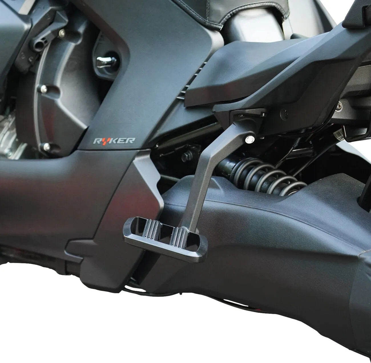 Show Chrome Combat Floorboards - Black Aluminum