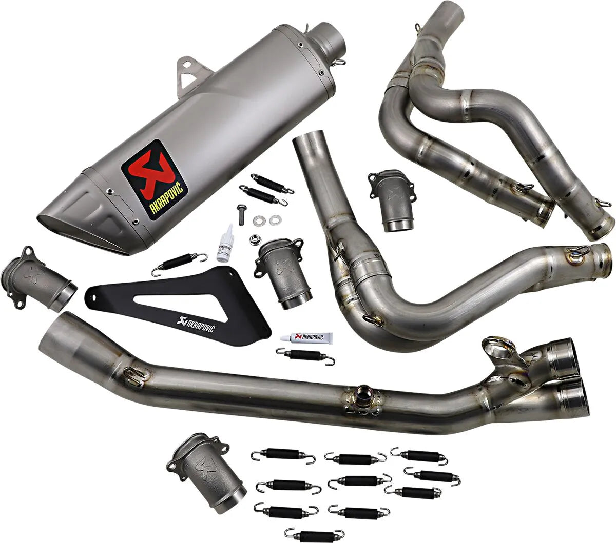Akrapovic Racing Line Komplett Avgassystem - Rostfritt Stål