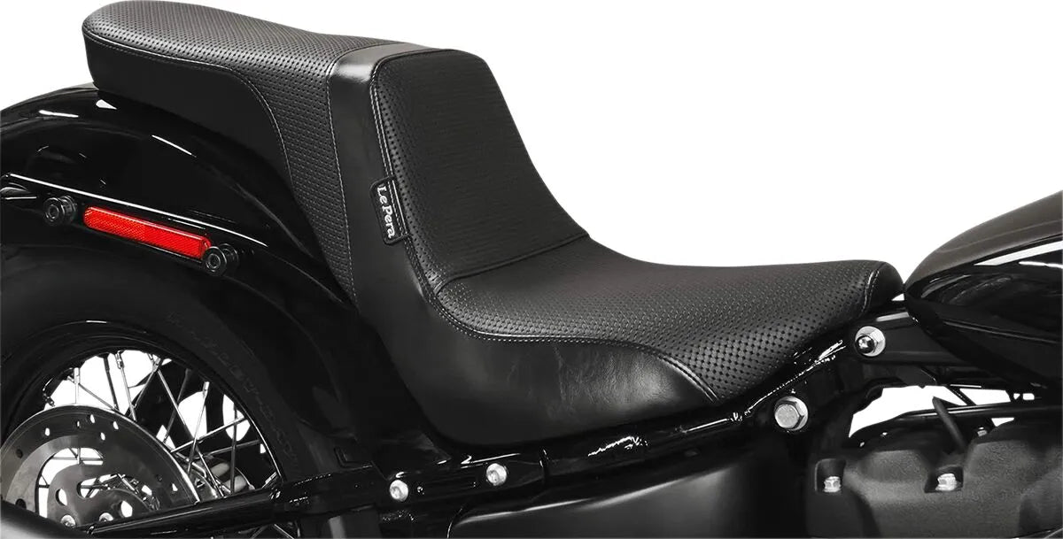 Le Pera Daytona 2-up Seat - For Harley Davidson