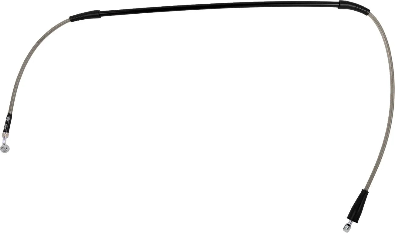 Moose Offroad Stainless Steel Braided Brake Line Front