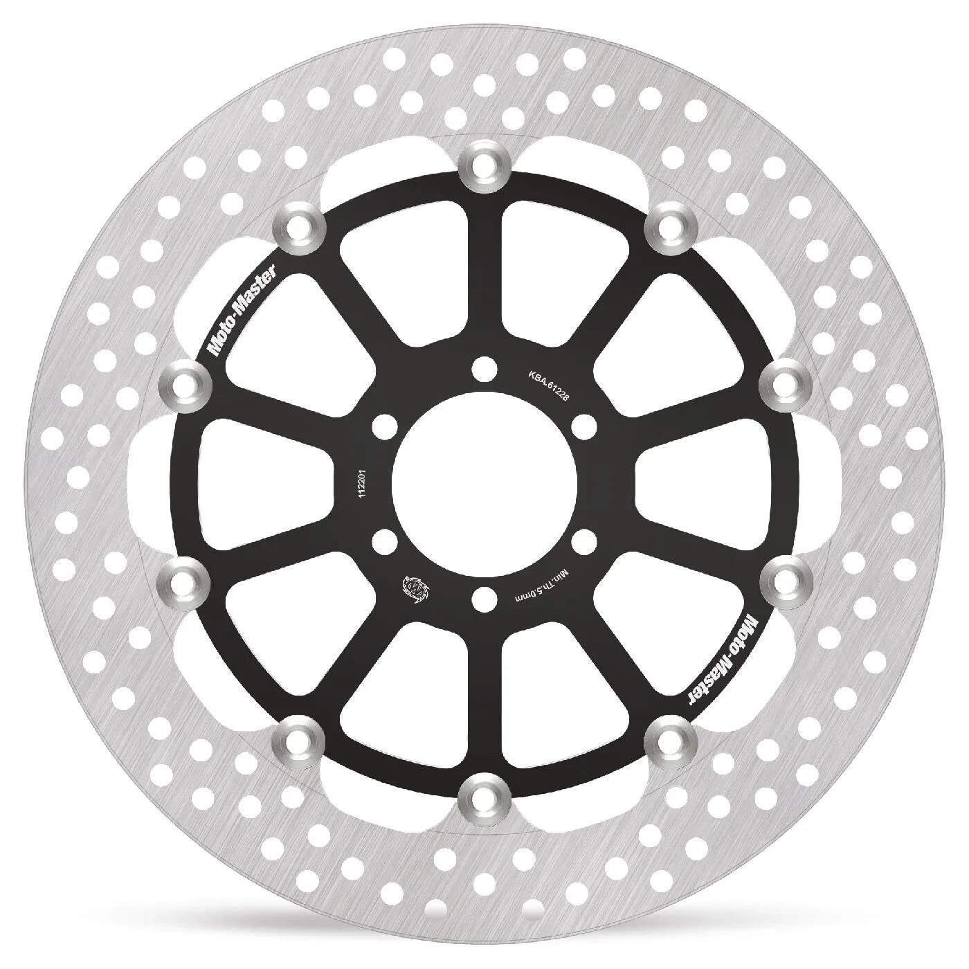 Moto-master Halo Racing Rotor - 320mm Flytande Design - Fram