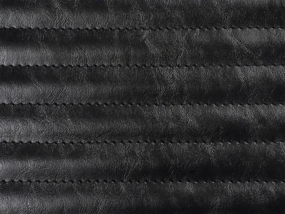 Le Pera Cherokee Seat - Black Pleated - For Harley Davidson