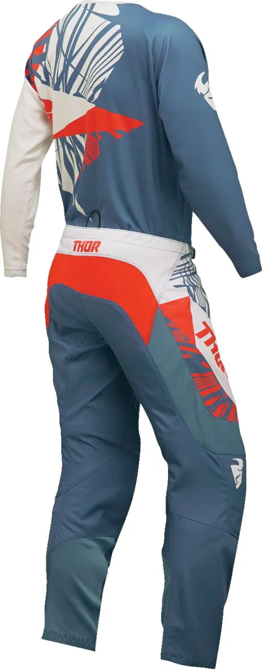 Thor Women's Sector Split Jersey - Blue/White