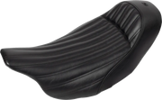 Saddlemen Knuckle Solo Seat - Black - For Harley Davidson