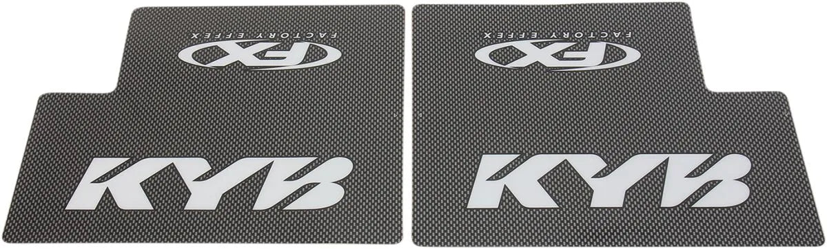 Factory Effex Full Wrap Carbon Fiber Fork Shields For Kyb Forks