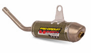 Pro Circuit Ti-2 Shorty Ljuddämpare Titanium/Carbon Kevlar