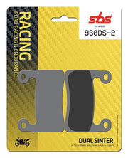 SBS DS Racing Dual Sintered Bromsbelägg - Fram