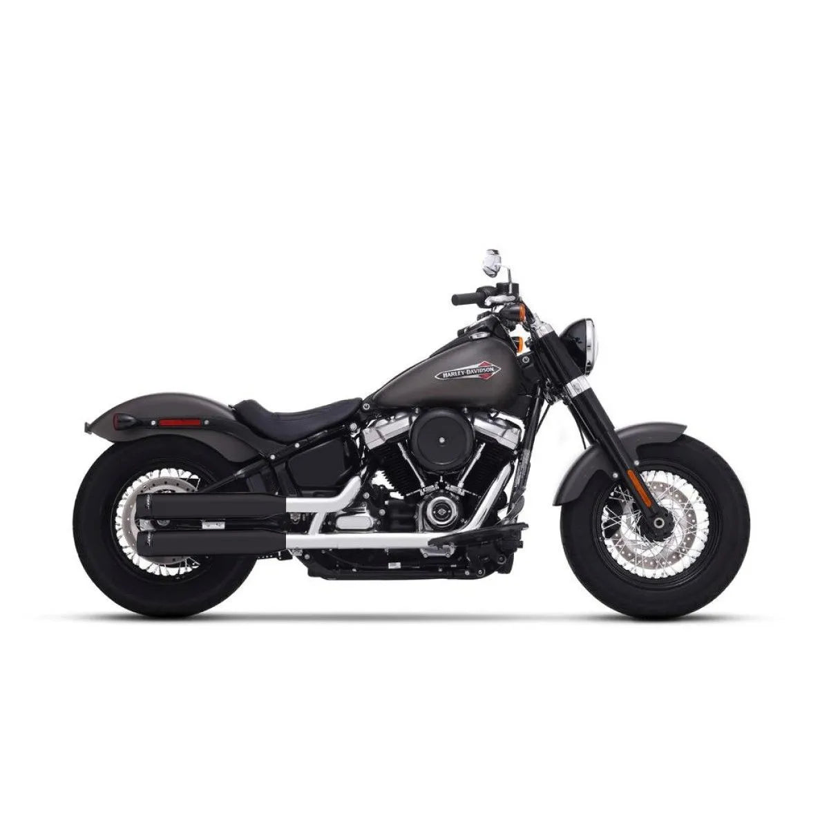 Rinehart Racing 3.5" Slip-On Avgassystem för Softail