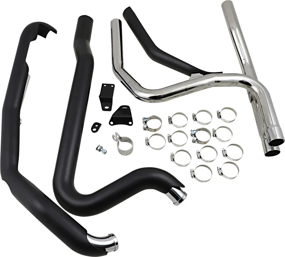 Cobra Powerport Dubbla Avgasrör för Harley-Davidson Trikes