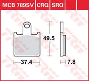 Trw Sv Series Sintrade Bromsbelägg För Främre Broms - Fram