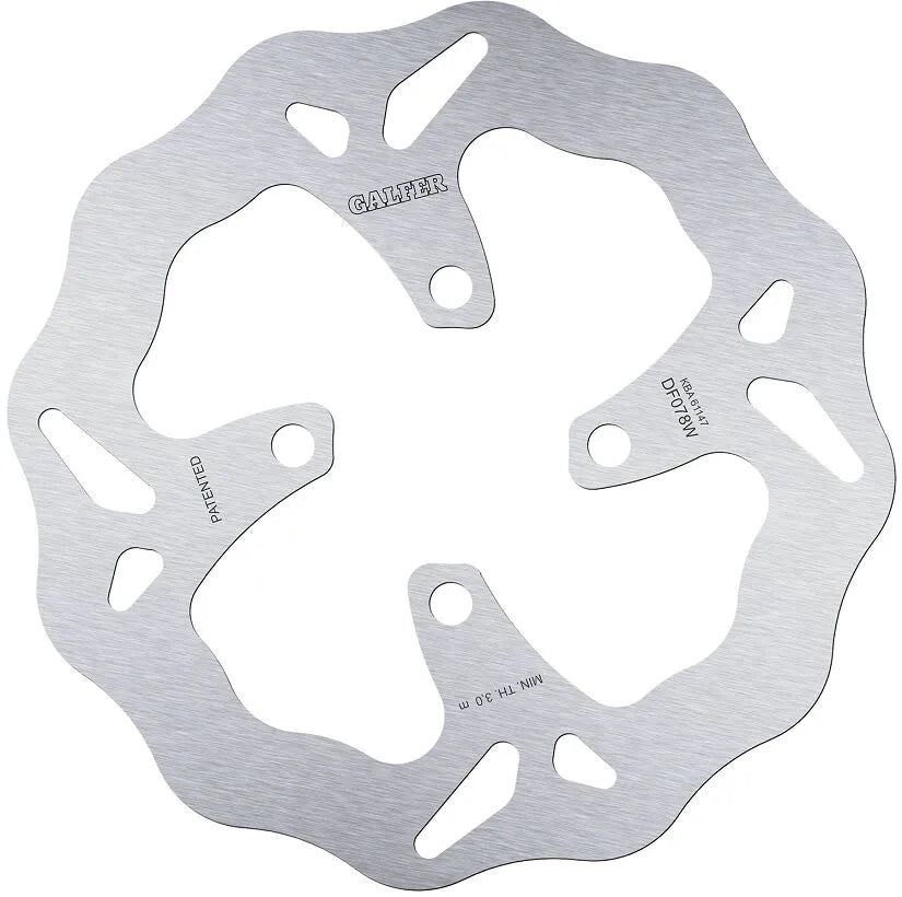 Galfer Wave Brake Rotor For Motorcycle - Front