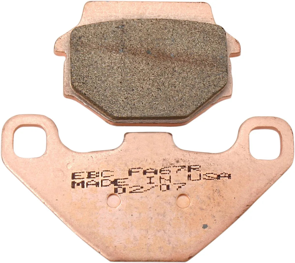 Ebc Fa67r Långlivade Sintrade Bromsbelägg - Fram & Bak