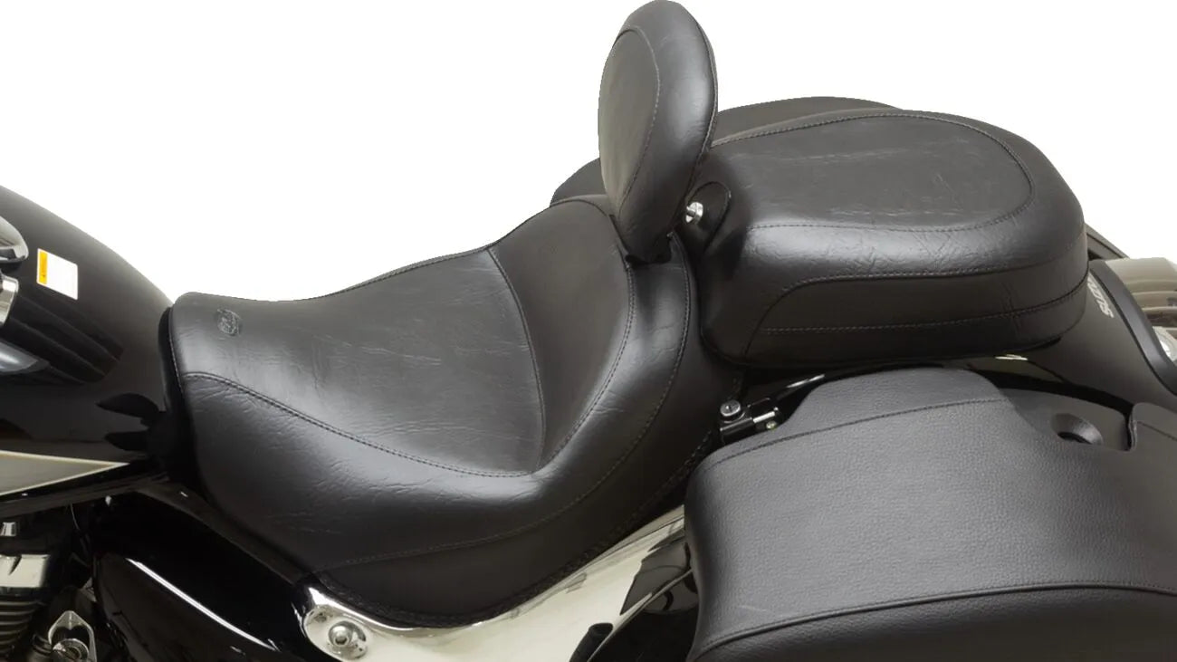 Pillion Mustang Recessed Wide Touring Seat - For SUZUKI