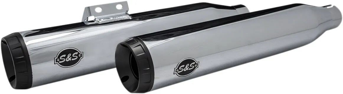 S&S Cycle Grand National Slip-On Avgassystem Krom - ECE Väglaglig