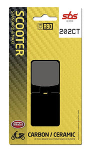 Sbs Ct Scooter Carbon Tech Organic Bromsbelägg - Fram & Bak