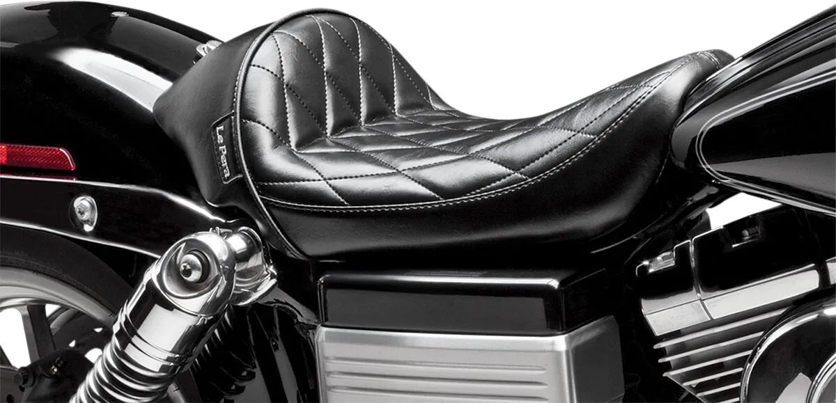 Le Pera Stubs Cafe Seat - For Harley Davidson