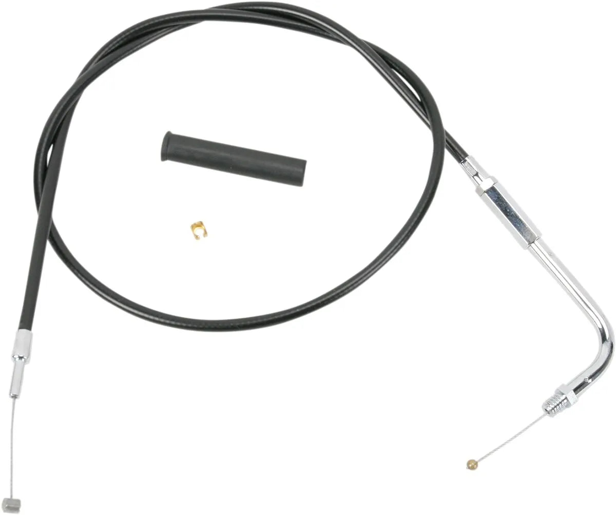 DRAG SPECIALTIES Black Vinyl Throttle Cable