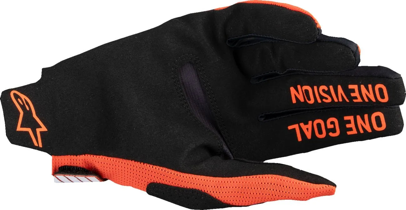 Alpinestars Radar Pro Mx Gloves - Black/Orange