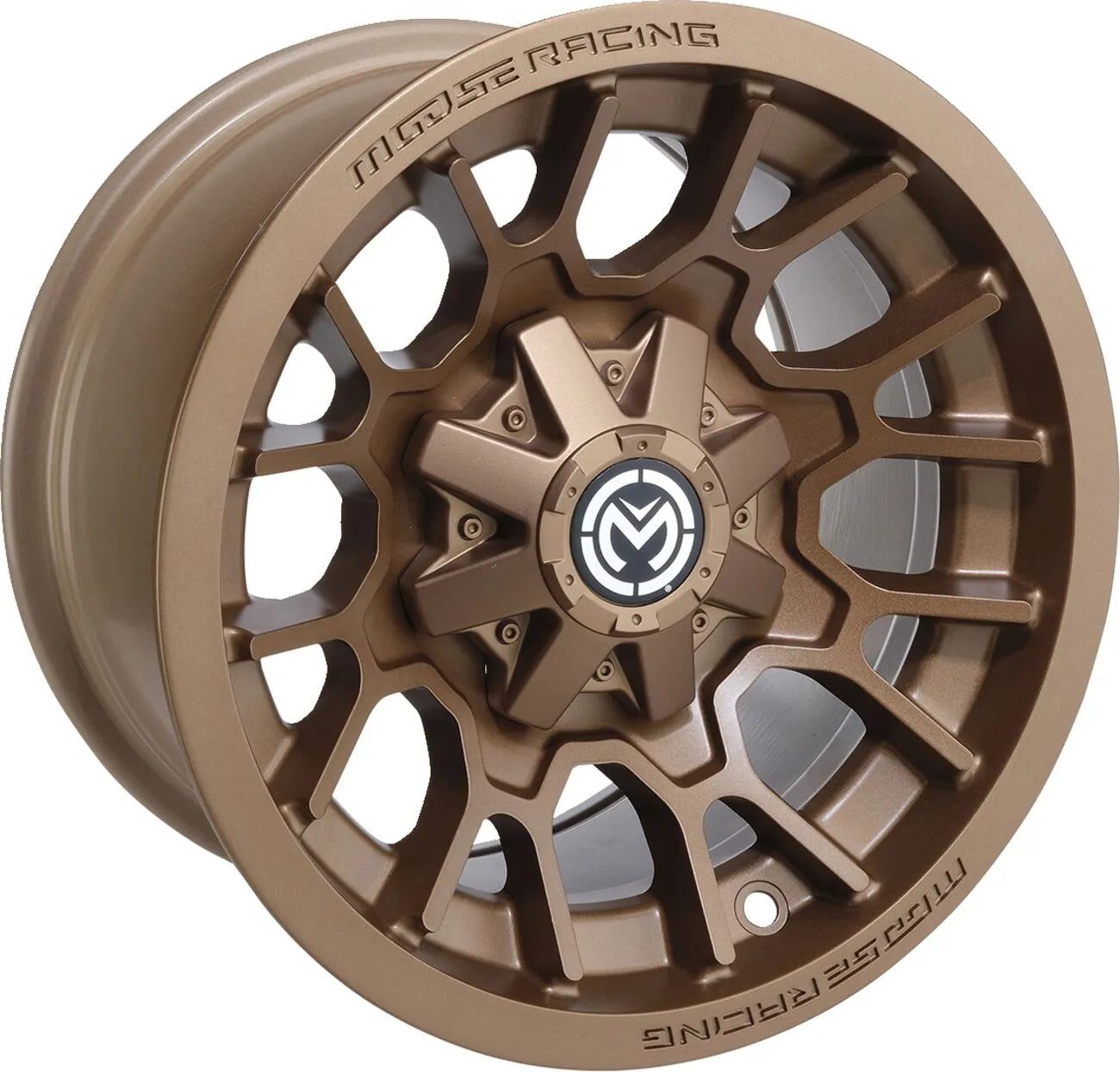 Moose Offroad 24x Wheel - 12" Matte Bronze
