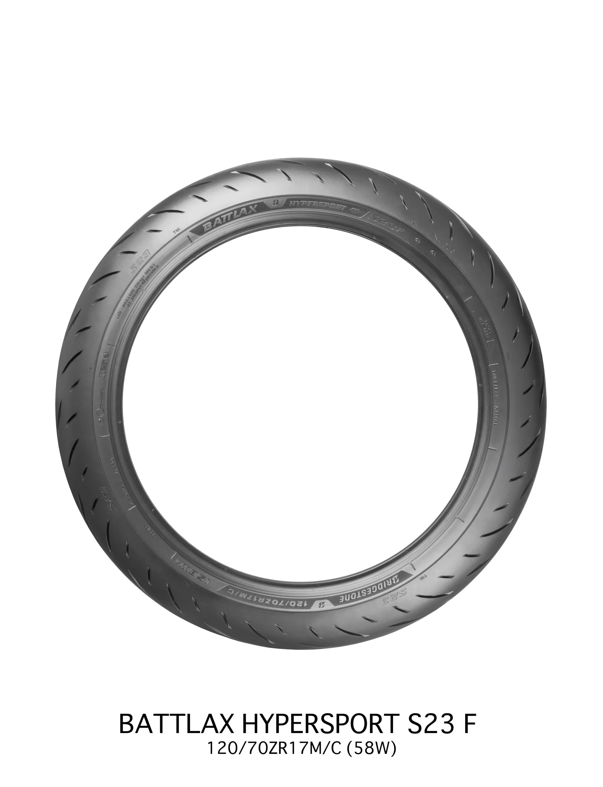 Bridgestone Battlax Hypersport S23 Tire - 120/70zr17 Front