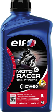 ELF Moto 4 Racer 10W-50 Synthetic Engine Oil 1 liter