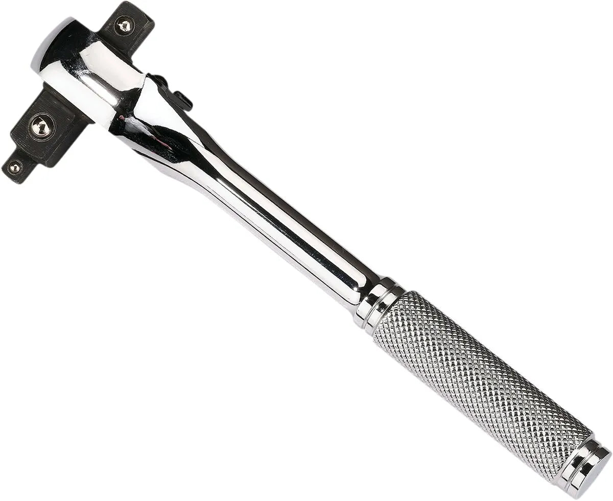 Moose Offroad Hard-Parts 3-in-1 Ratchet 1/4 3/8 1/2 Drive Chrome