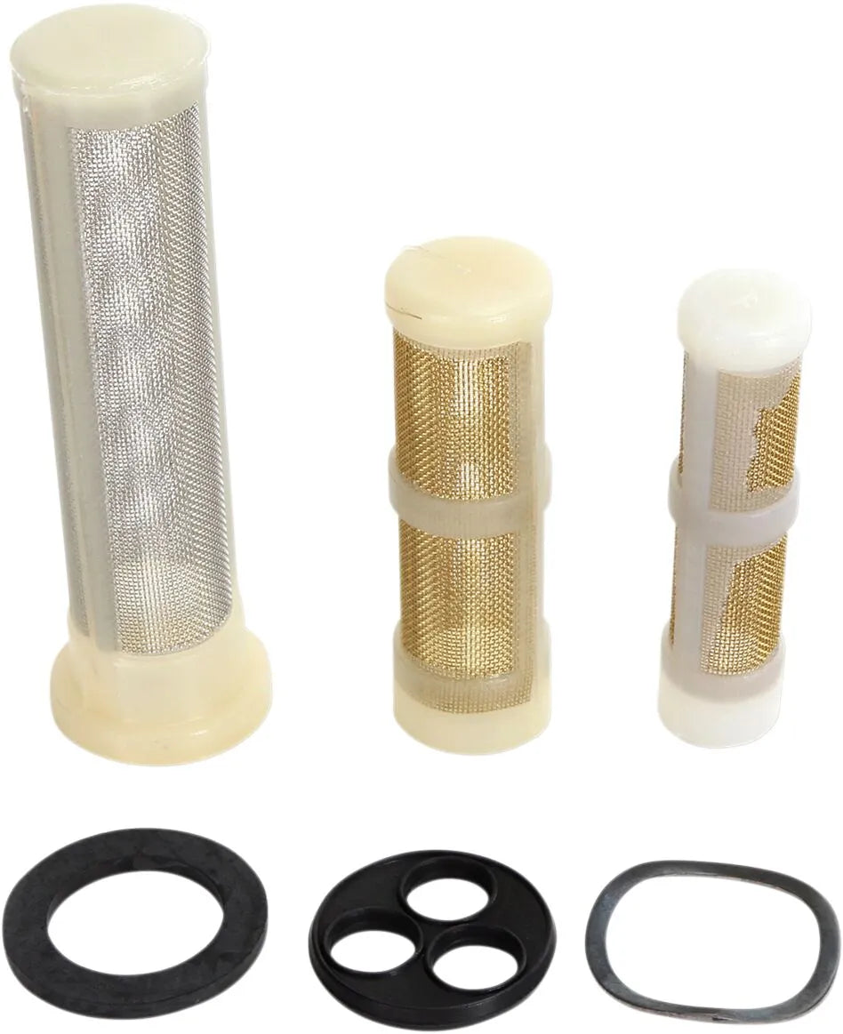 Drag Specialties Petcock Rebuild Kit for 1/4" NPT Fuel Valves