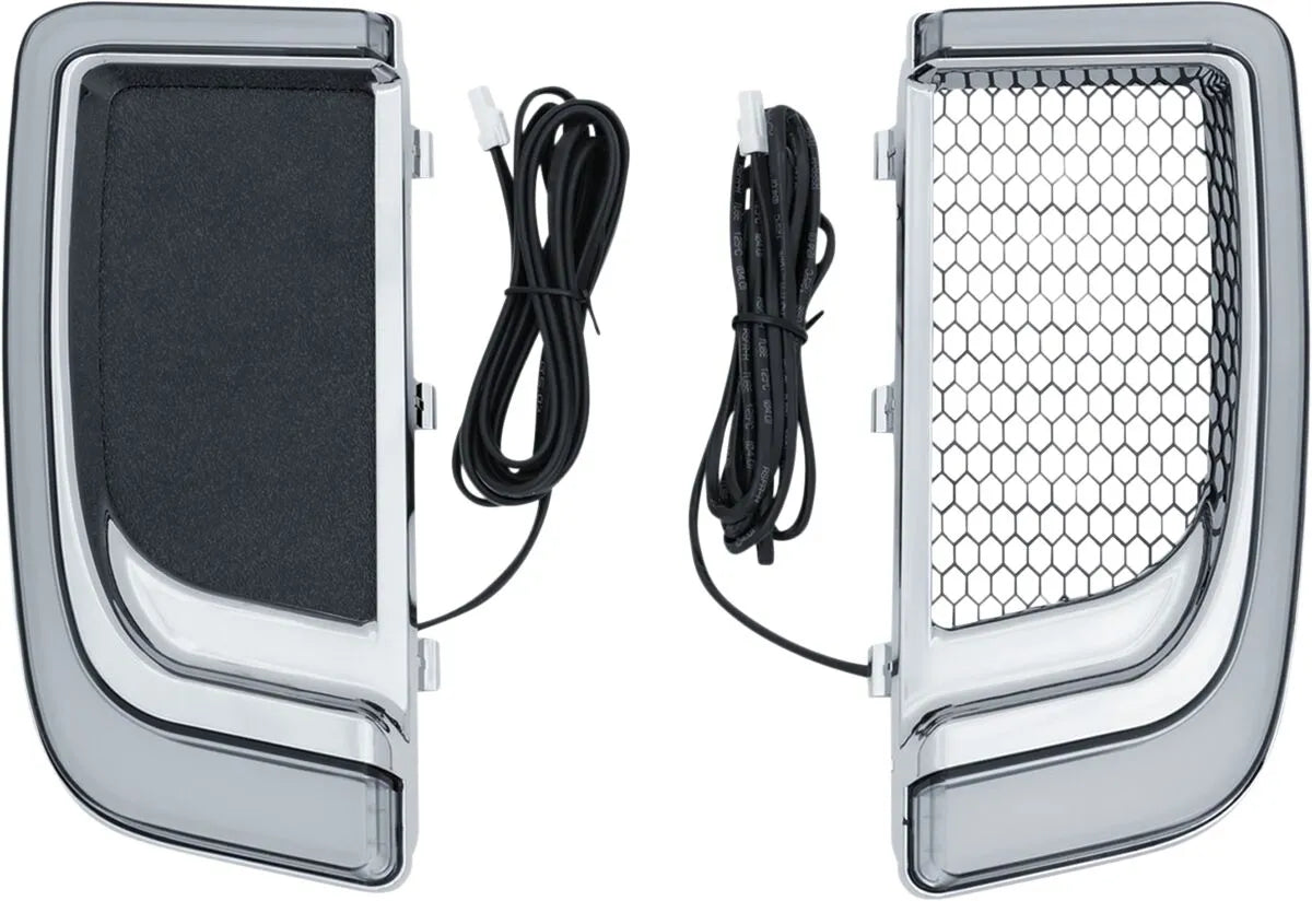 Kuryakyn License Plate Turn Signal Mounts For Harley-davidson