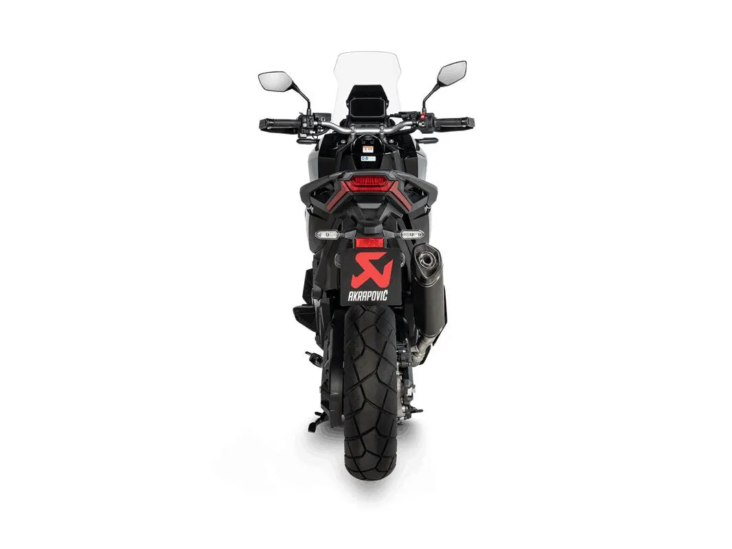 Akrapovic Slip-On Ljuddämpare För Scootrar - ECE Väglaglig/Besiktningsgodkänd