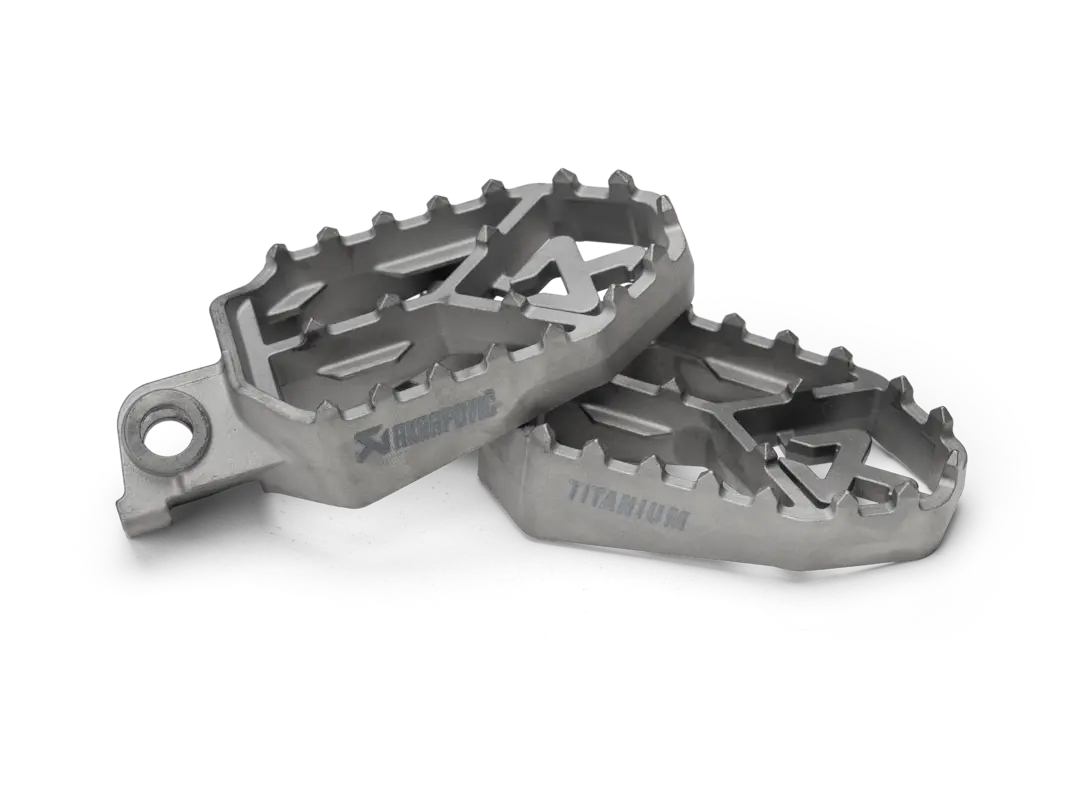 Akrapovic Titanium Foot Pegs