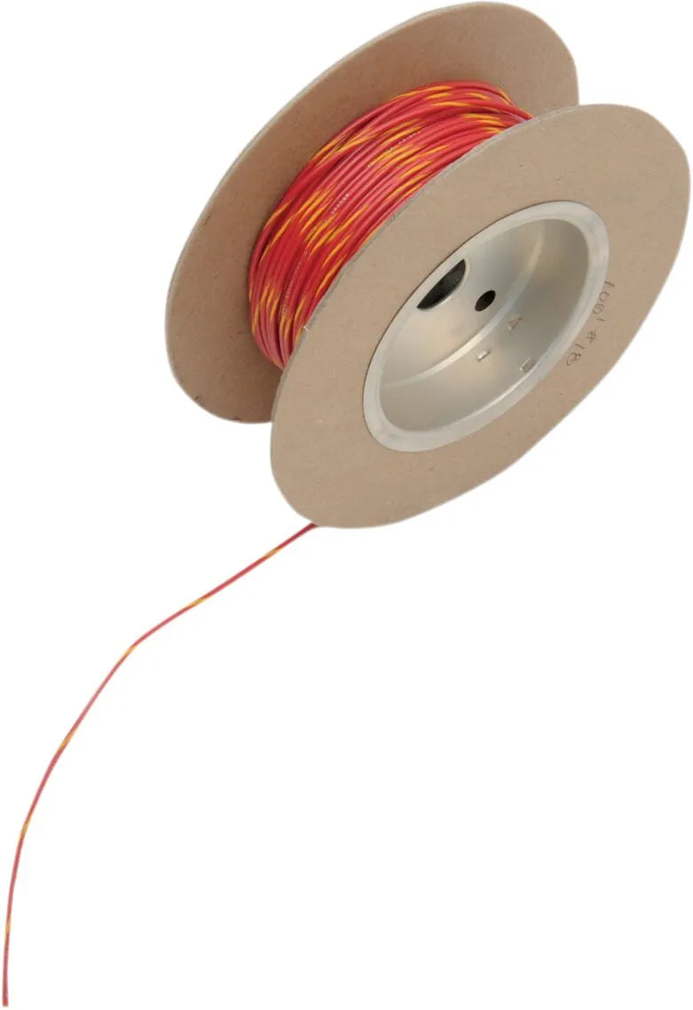 Namz Oem Color Wire Spool - 18 Awg Red/yellow