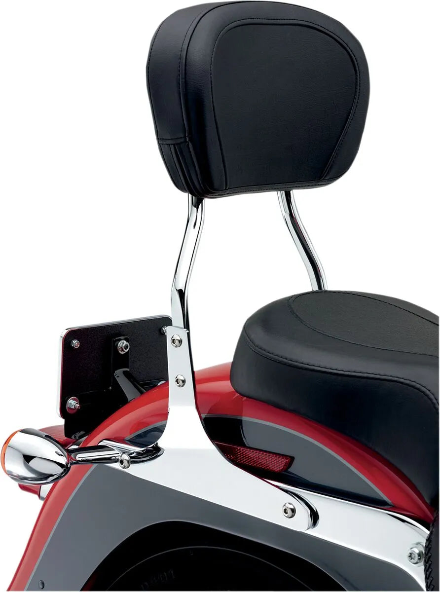 Cobra Round Sissy Bar - Chrome Finish