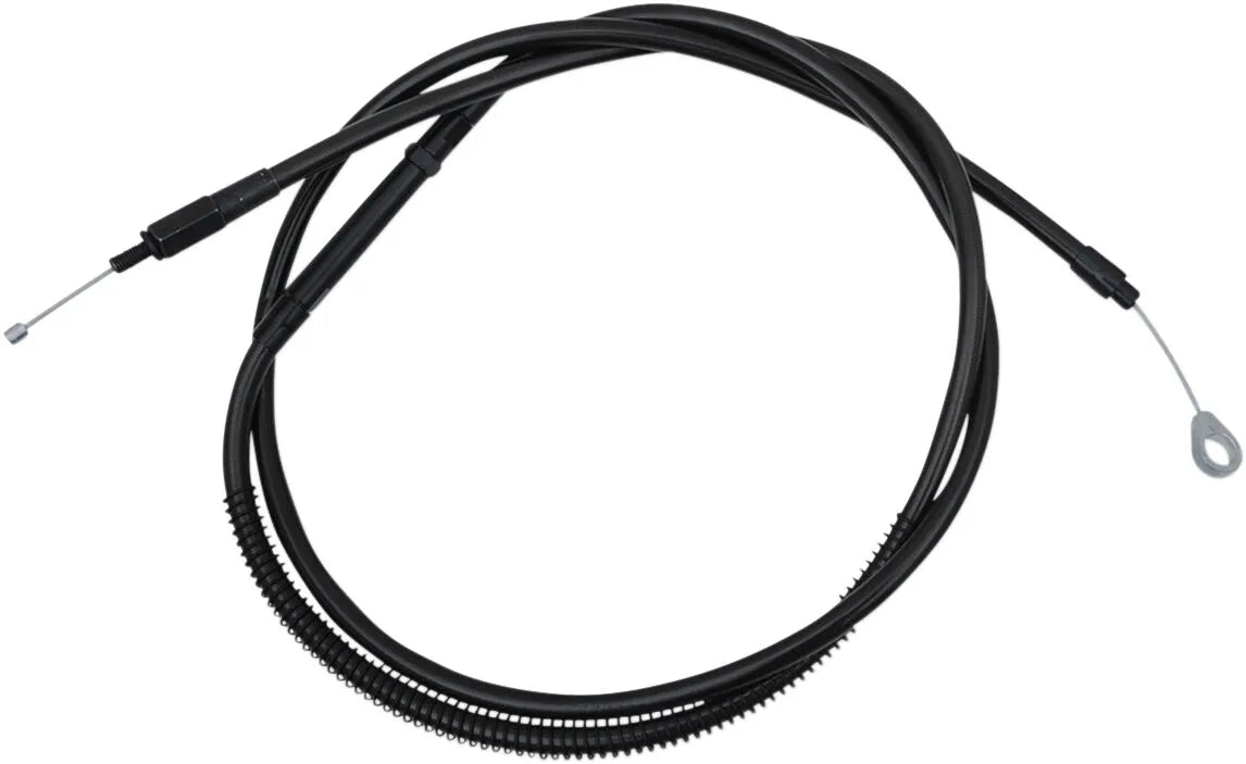 La Choppers Midnight Braided Clutch Cable for Ape Hanger