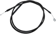 La Choppers Midnight Braided Clutch Cable for Ape Hangers