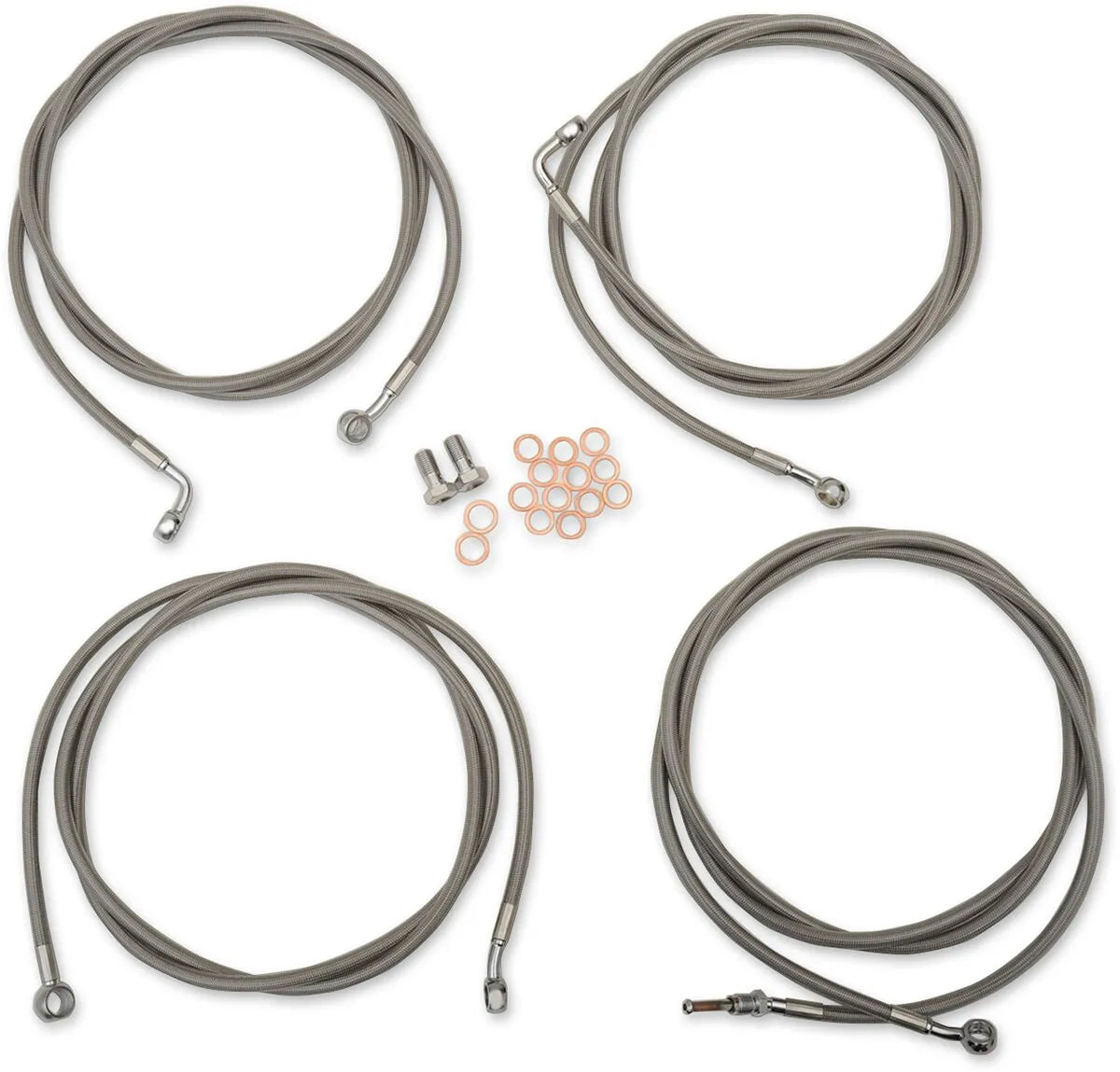 LA CHOPPERS Standard Cable/Brake Line Kit for Ape Hangers