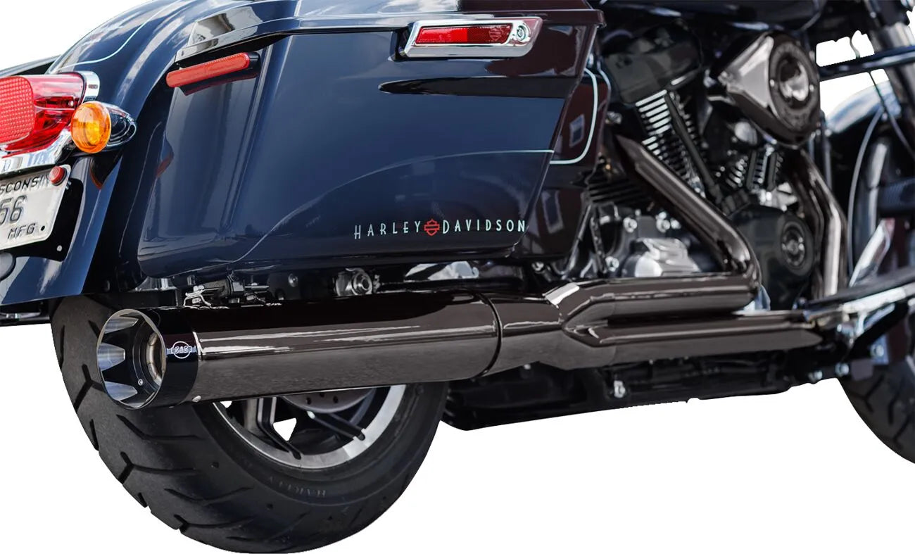 S&S Cycle 2-in-1 Sidewinder Avgassystem - Lava Chrome
