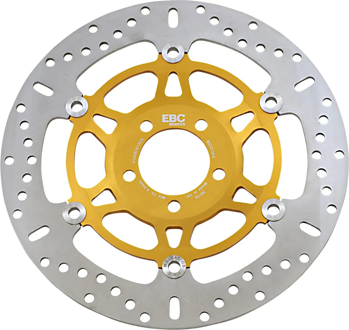 Ebc Md Series Pro-lite Contour X Broms Rotor - Fram