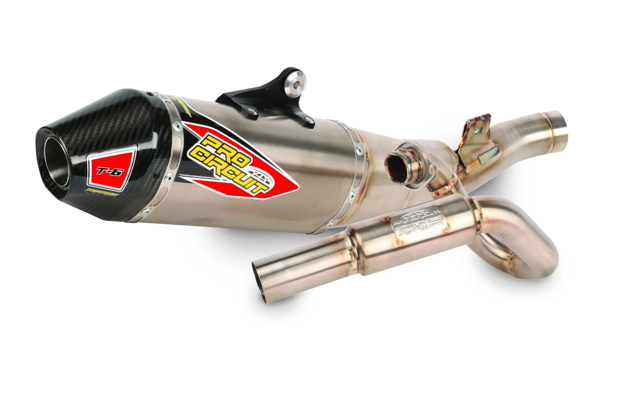 Pro Circuit T-6 Euro Avgassystem Ss/ti/cf