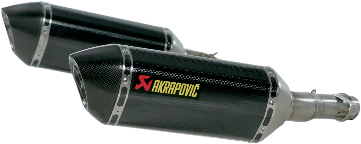 Akrapovic Slip-on Line Ljuddämpare För Street Bikes - ECE Väglaglig