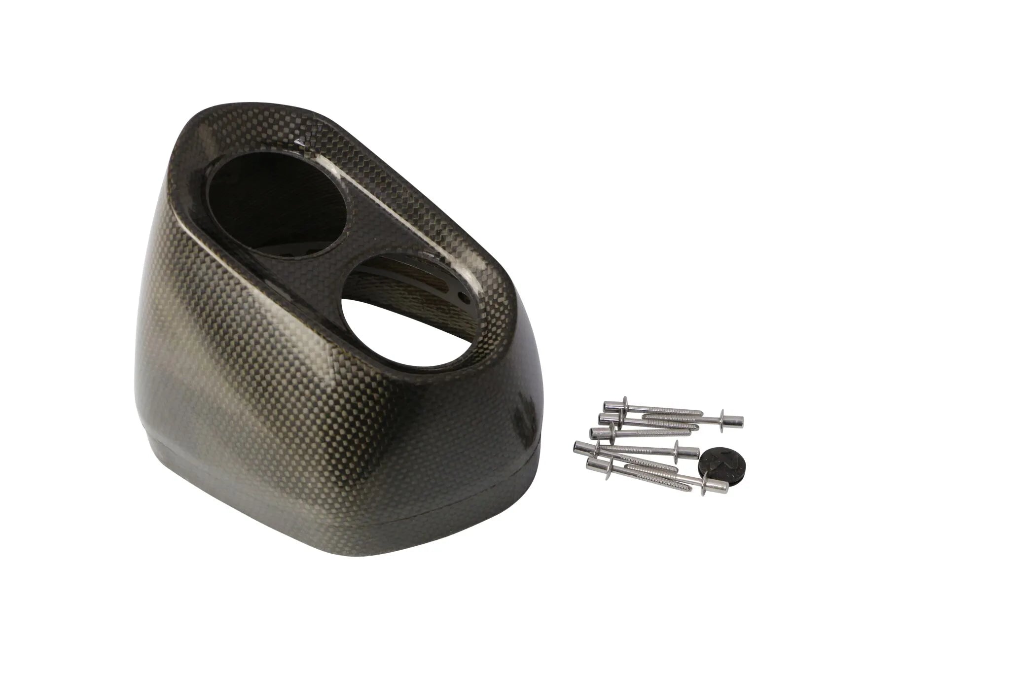 Akrapovic Muffler End Cap - Carbon Fiber Replacement
