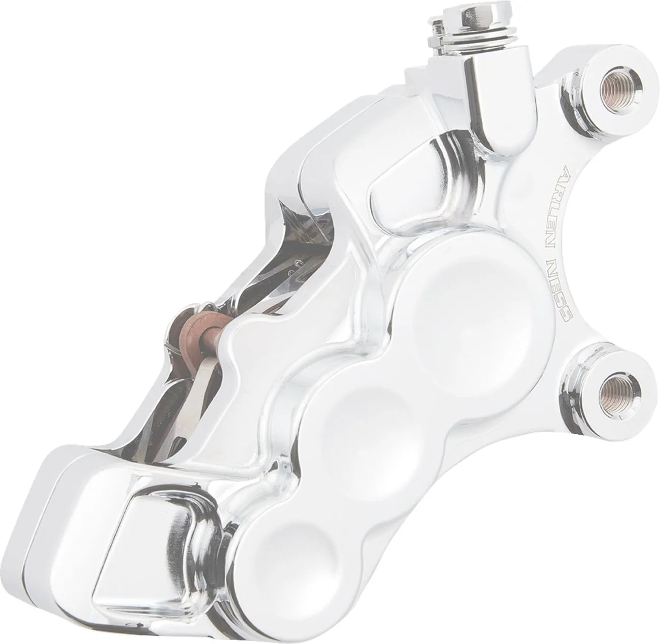 Arlen Ness Tech Six-piston Caliper For Abs - Chrome