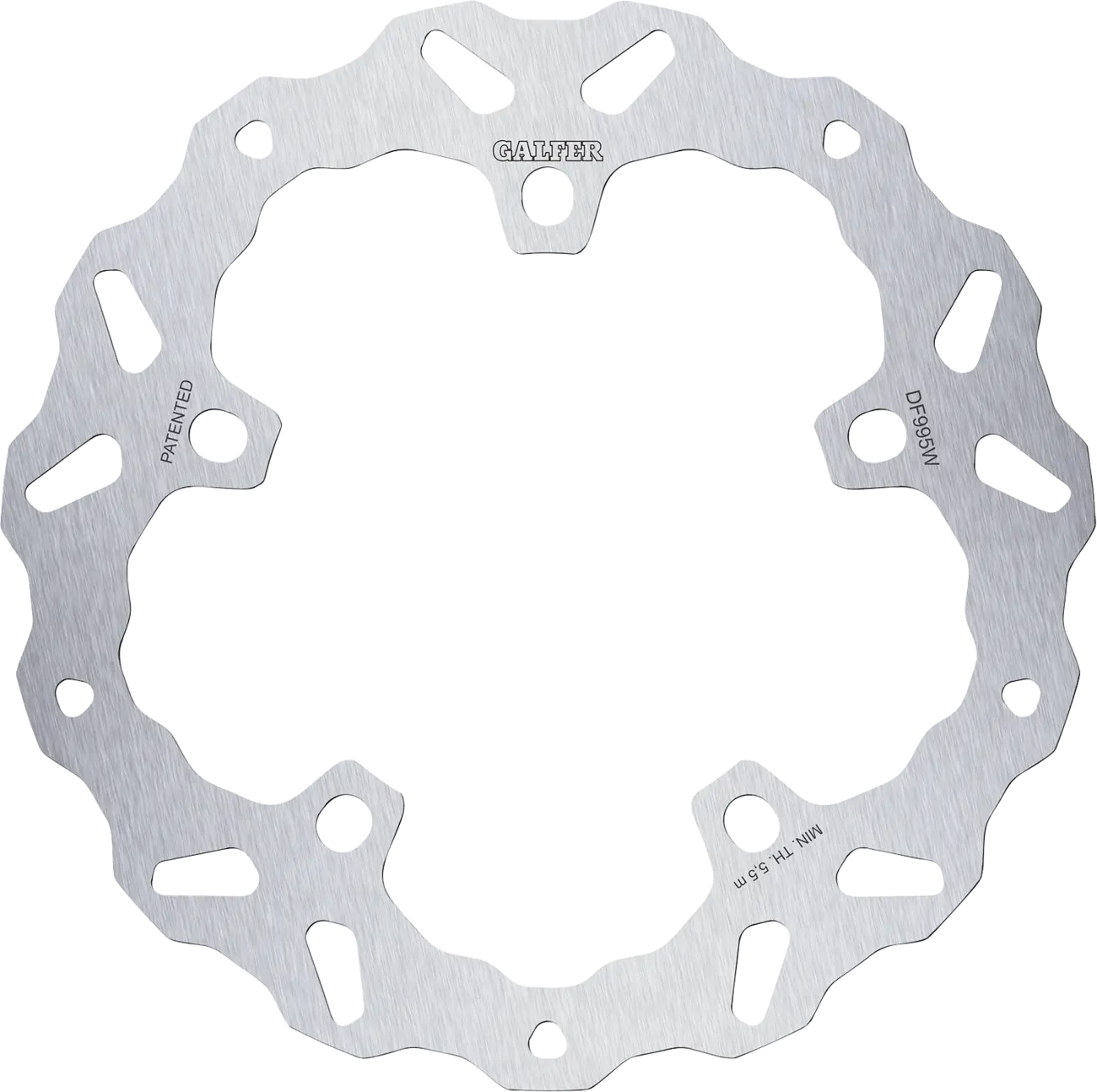 Galfer Brake Rotor For Motorcycle - High Carbon Stainless Steel - Front