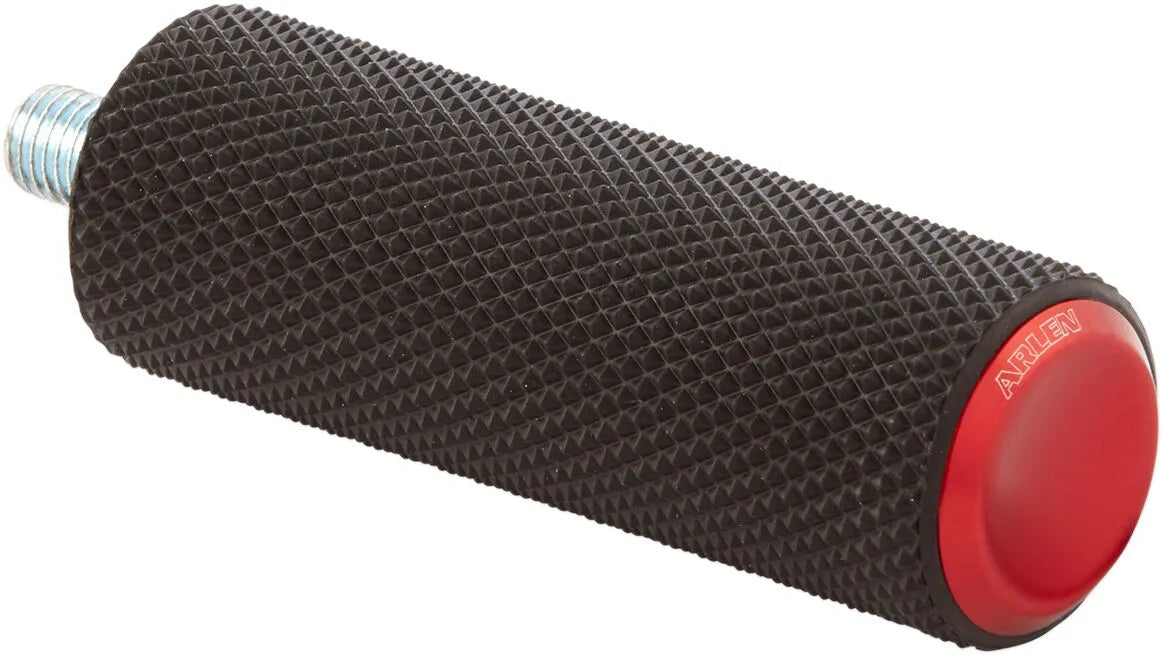 Arlen Ness Shift Peg - Black Anodized Aluminum & Rubber