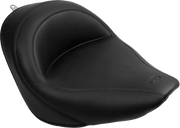 Mustang Solo Seat - Black Vinyl - For Harley Davidson