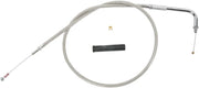 Drag Specialties Stainless Braided Idle Cable 54"