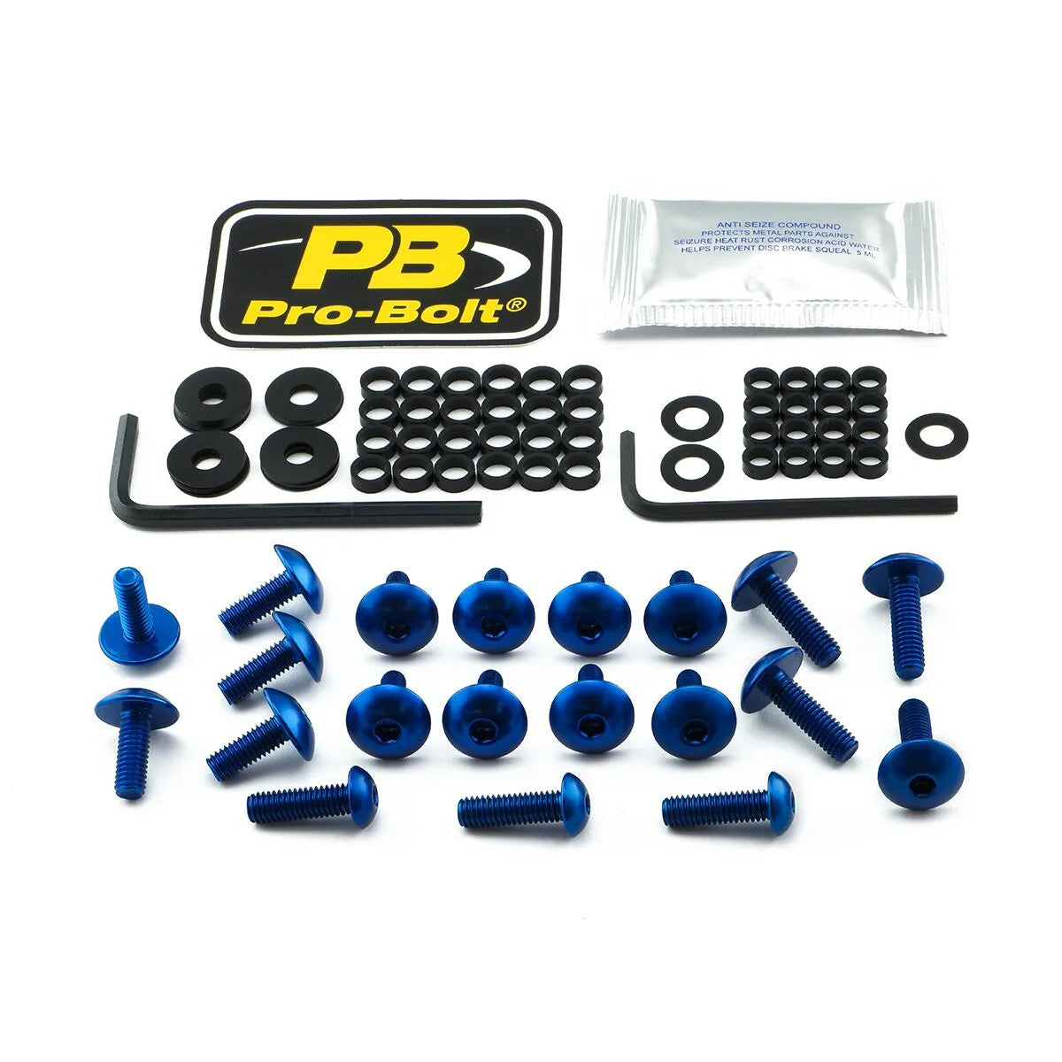 Pro Bolt Aluminium Fairing Bolt Kit For Triumph